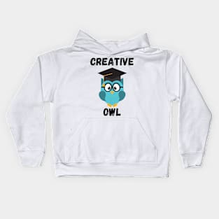 Creative Owl Kids Hoodie